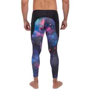 Haute qualité séchage rapide hommes Sublimation Legging personnalisé doux arrivée Sublimation Excellence qualité taille élastique Yoga Leggings - Product Image 2