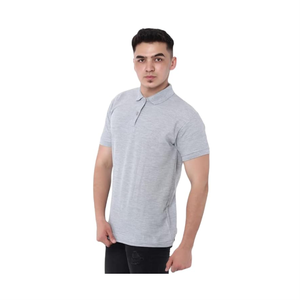 T-shirt polo rond urbain décontracté avec basculement contrasté sur le col et les manches disponibles en vrac vente en gros - Product Image 4