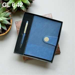 Personalised Custom Luxury Gift Sets A5 <b>Planner</b> Leather Notebook Sets Gifts Promotional Business Gift Notebook with Pen - Product Image 4
