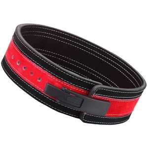 2024 Anax Sport Gym Powerlifting cintura entrenador cinturón 13mm piel de oveja OEM palanca de levantamiento de pesas hebilla antideslizante Fitness seguridad - Product Image 2