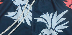 กางเกงขาสั้นชายหาดแบบตาข่ายสำหรับผู้ชายกางเกงขาสั้นเล่นเซิร์ฟบอร์ดกางเกงขาสั้นมีลายพิมพ์ DP - Product Image 4