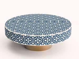 Table basse extensible et élégante pour salle à manger, incrustation d'os, chambre d'extérieur, maison, hôtel, école, appartement, décoration, table d'appoint de style luxueux - Product Image 4