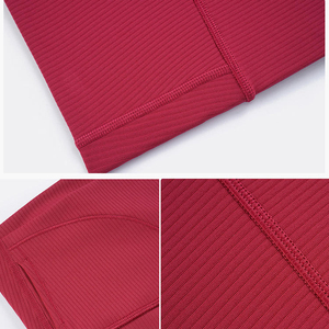 Leggings de sport solides de haute qualité taille haute pantalon de Yoga extensible contrôle du ventre sans couture séchage rapide et respirant femmes - Product Image 6