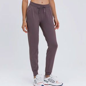 Pantalones Deportivos de Algodón 100% de Alta Calidad para Mujer, Color Personalizado, Pantalones Jogger con Cordón, Cierre de Cordón, Holgados, de Invierno, OEM, Secado Rápido - Product Image 3