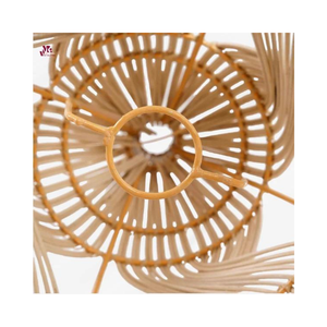 Candelabro de Interior de estilo europeo antiguo, cubierta de pantalla de bambú de ratán minimalista, diseño Industrial de Viet Mailan - Product Image 4