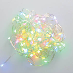10m. Luci a stringa LED intelligenti con USB + telecomando RGB IP65 alimentate a corrente (GSC 204805014) - Product Image 2