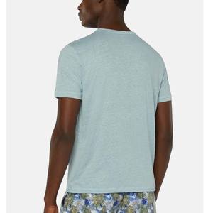 Camiseta Unisex de Cuello Redondo con Efecto Desgastado, de Algodón Orgánico y Jersey Slub - Product Image 2