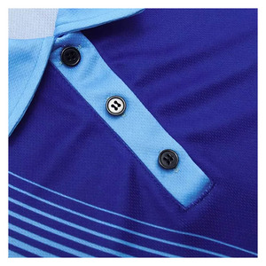 Camiseta de Golf Personalizada para Hombre, 100% Algodón, Tela Ligera y Elástica, Transpirable, Estampada, Manga Corta - Product Image 4