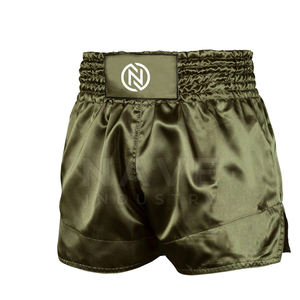 กางเกงมวยไทยแบบใหม่สั่งตัดได้ สีตามสั่ง ผลิตในปากีสถาน กางเกงมวยไทยสำหรับผู้ชาย - Product Image 1