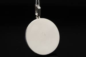 Pendentif en acier inoxydable personnalisé, style hip-hop, rap, serti de diamants CZ glacés - Product Image 5