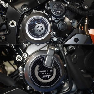 Kit adesivi 3D su misura per protezione carter e paraserbatoio compatibile con Suzuki GSX-S 1000 GT dal 2021-5 - Product Image 3