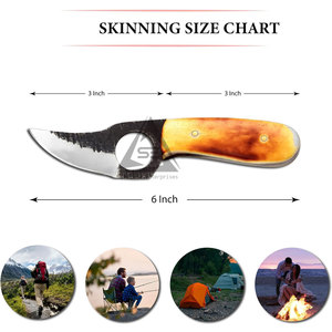 Cuchillos Skinner Mini Hechos a Mano con Diseño Personalizado al por Mayor, Cuchillos Skinner Mini Hechos a Mano Profesionales a Precio Económico - Product Image 4