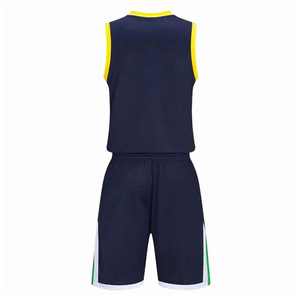 Ropa de baloncesto de diseño personalizado, uniforme deportivo de la mejor calidad con colores personalizados, conjunto de características transpirables - Product Image 3