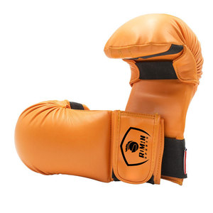 Guantes de Karate Profesionales Fabricados con Logotipo y Talla, Duraderos, Transpirables, para Deportes al Aire Libre y Artes Marciales de Boxeo - Product Image 2
