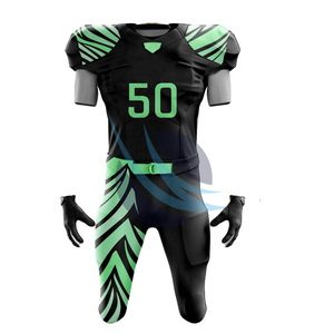 Maillot de football américain à sublimation personnalisée Premium pour les équipes et les joueurs Uniforme de football américain fabriqué au Pakistan - Product Image 4