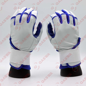 ถุงมือเบสบอลหนังวัวสำหรับเล่นเบสบอลทำจากหนังวัวแบบยาวสีเหลืองเต็มรูปแบบ - Product Image 5