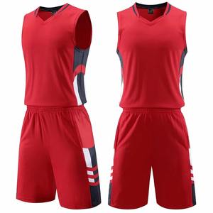 Baloncesto de doble cara usable hombres niños baloncesto Jerseys uniformes de dos pisos de secado rápido deporte niños baloncesto Jersey - Product Image 2