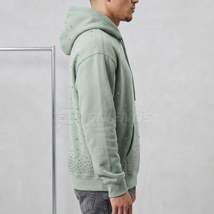 Sudaderas con Pedrería de Moda para Invierno, 100% Algodón, Ligeras, de Secado Rápido, para un Estilo Urbano y Moderno, Ajuste Cómodo, Atuendos Casuales - Product Image 6