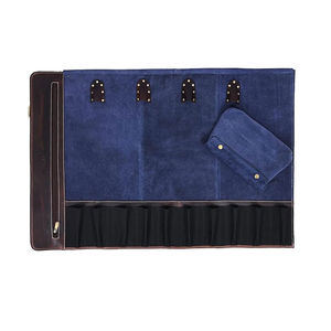 กระเป๋าเก็บมีดหนัง ดีไซน์ทนทาน ปิดแน่นหนา ปรับแต่งได้ เหมาะสำหรับการเดินทางและการจัดเก็บอย่างปลอดภัย - Product Image 3