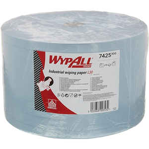 WYPALL L30 ULTRA 7425 <b>Blue</b> Cleaning Cloth 3-Ply Perforated <b>Roll</b> Approx. 380x235mm From KIMBERLY-CLARK - Product Image 3