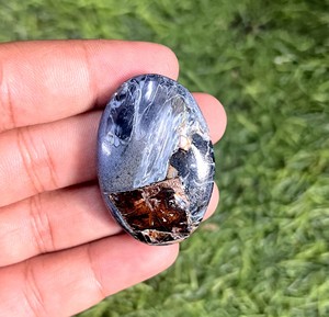 หินปาล์มเพียทเทอร์ไซต์หินคริสตัลอัญมณีทรงหลวมทำด้วยมือ - Product Image 2