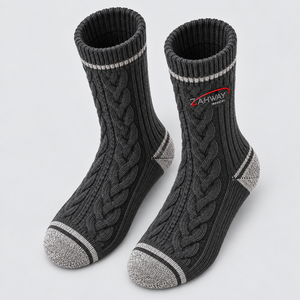 Premium Winter <b>Socks</b> Warm Thick Soft Winter <b>Socks</b> Comfortable Stretch Fabric Cozy Feel Breathable Design for Outdoor Indoor Wear - Product Image 2