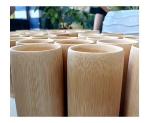 Tasses à boire en bambou du Vietnam de qualité supérieure, tasses biodégradables écologiques faites à la main, parfaites pour le marché d'exportation - Product Image 3