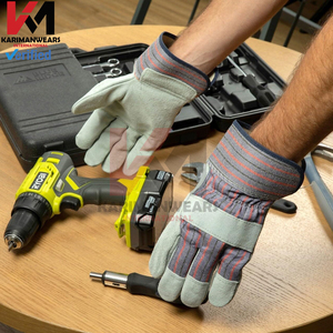 Gants blancs pour hommes et femmes, résistants à la chaleur, pour barbecue, cuisine, grillades, four, mécanique, soudage, jardinage, travail de terrain, sécurité - Product Image 6