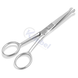 Ciseaux de coupe de cheveux pour hommes de haute qualité en acier inoxydable avec une pointe pointue à lame dentelée - Product Image 5