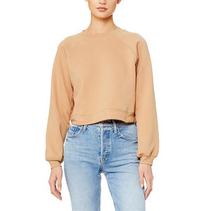 สเวตเชิ้ตสำหรับผู้หญิงเสื้อสเวตเตอร์ระบายอากาศได้ดีโลโก้ลำลองตามสั่งสี - Product Image 1