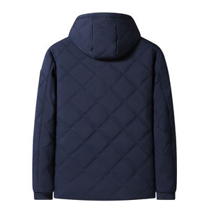 แจ็กเก็ตฤดูหนาวสำหรับผู้ชายเสื้อแจ็กเก็ตขนเป็ดกันน้ำกันลมระบายอากาศเป็นมิตรกับสิ่งแวดล้อมมีฮู้ดแฟชั่นเครื่องแต่งกายกลางแจ้งสไตล์สตรีท - Product Image 5