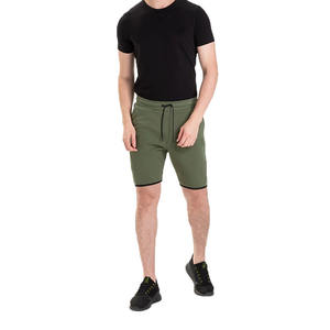 Elegante invierno cálido hombres ropa activa pantalones cortos de lana a prueba de viento transpirable cordón cintura Joggers pantalones cortos masculinos - Product Image 3