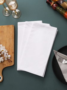 100% coton sac à farine à séchage rapide serviettes de cuisine tissé style carré uni couture personnalisable jetable pour le nettoyage à domicile - Product Image 4