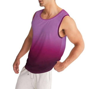 Débardeur pour homme, sous-vêtement, grande taille, vêtements de fitness, respirants, sans manches, sublimation, 2025 - Product Image 2