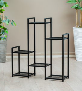 Soporte metálico para plantas, estante para macetas, expositor de plantas, estantería de varios niveles, soporte metálico para flores - Product Image 3