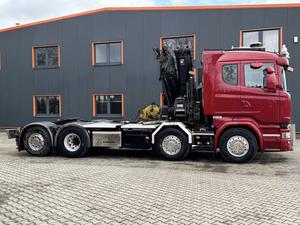 Neuf/OCCASION SCA NIA R580 LB 8X2 DIESEL 16.0L COULEUR ROUGE Transmission automatique Norme d'émission Euro 6 427KW - 581HP - Product Image 5