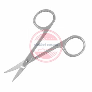 Tijeras para cutículas de manicura hechas a mano hechas a medida Tijeras de hoja curva de punta fina - Product Image 3