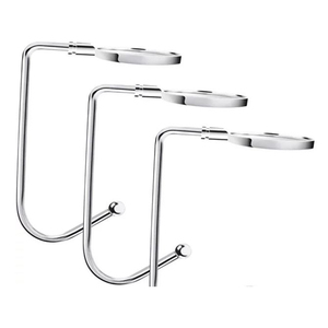Top Sale Table Hook Silver Mantle <b>Christmas</b> Decoration Latest Design Stocking Holders in Wholesale Price - Product Image 1