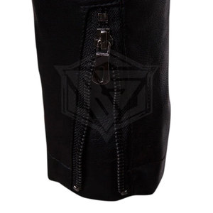 New Design Fashionable <b>Leather</b> Fabric <b>Men</b> Winter <b>Jacket</b> Custom Style <b>Men</b> Clothing <b>Leather</b> <b>Jacket</b> - Product Image 6