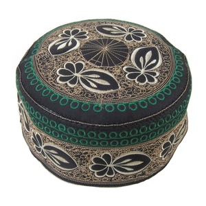 Custom Fit Soft Breathable Kufi <b>Cap</b> for Men Comfortable Traditional Stitch Islamic Skullcap <b>Ethnically</b> Designed Muslim <b>Hat</b> - Product Image 3