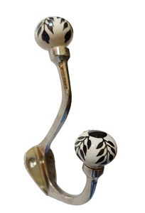 Modern High Quality Ceramic <b>Wall</b>-<b>Mounted</b> <b>Clothes</b> Hook Custom Sales for Coats Bathroom Use in Household Painted - Product Image 2
