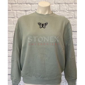 Ropa de Mujer Otoño e Invierno Sudadera Informal de Color Sólido para Mujer Manga Larga Venta al por Mayor - Product Image 6
