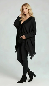 Chaqueta Sierra Auténtica de Mezclilla Recta Estilo Urbano con Detalle de Volantes 100% Algodón para Limpieza en Seco - Product Image 2