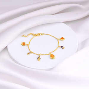 Pulsera de diamantes de plata esterlina S925 personalizable, diseño de moda, circón para bodas, fiestas, compromisos - Product Image 1