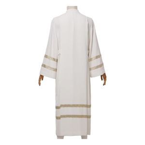 Traje de casulla litúrgica con estola a juego, vestido totalmente bordado para celebraciones de Misa - Product Image 2