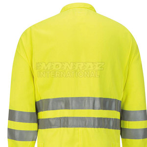 Pakistán hizo logotipo personalizado de alta calidad de alta visibilidad trabajo Mono transpirable venta en línea - Product Image 5
