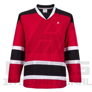 Maillot de hockey sur glace de haute qualité pour équipe sportive, logo personnalisé, maillot de hockey sur glace de haute qualité - Product Image 5