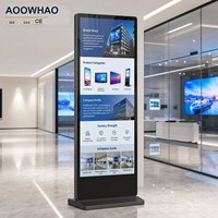 Quiosco Interactivo de Gran Tamaño de 75 y 86 Pulgadas con Pantalla Táctil 4K, Máquina de Información de Autoservicio, Pantalla Digital Independiente