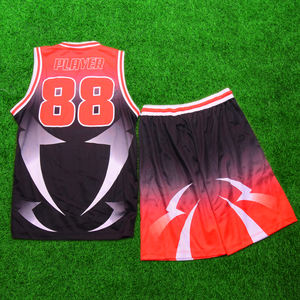 100% poliéster hecho a medida transpirable de talla grande antibacteriano uniforme de baloncesto profesional Bsci pantalones cortos de verano - Product Image 4