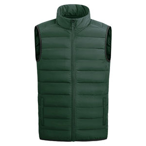 Haute qualité hommes sans manches doudoune rembourré vers le bas manteau Super chaud épais doudoune hommes hiver nouvelle mode sans manches - Product Image 4